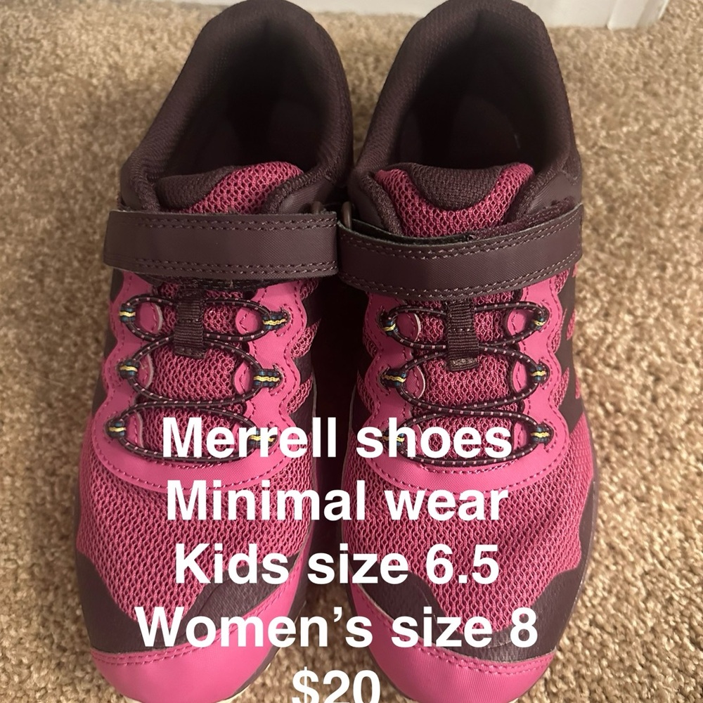Merrell Sneakers in Pink and Brown